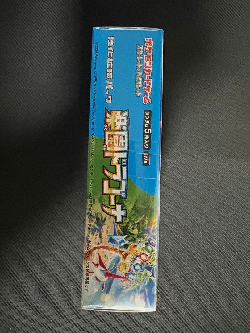 楽園ドラゴーナ　未開封シュリンク付き　ポケカ　ボックス