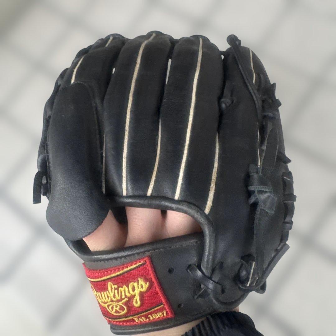 Rawlings 軟式グローブ 一般黒