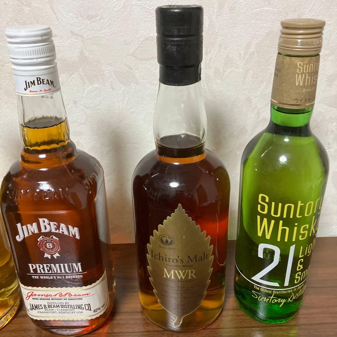 富士山麓　知多　ジムビーム　イチローズモルト MWR 他