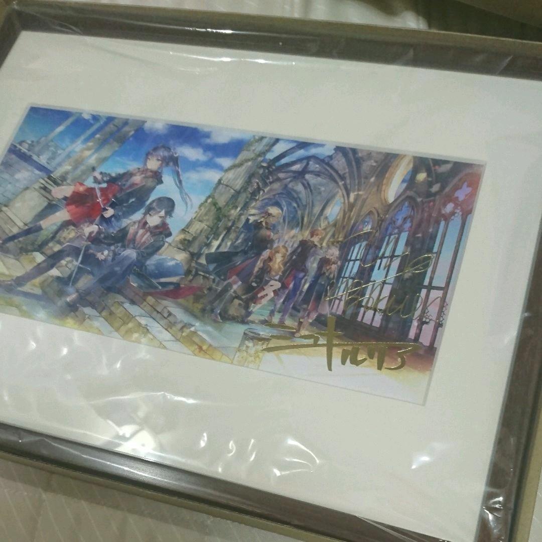 七つの魔剣が支配する 複製原画 箔押しサイン EXPO2020 イラスト