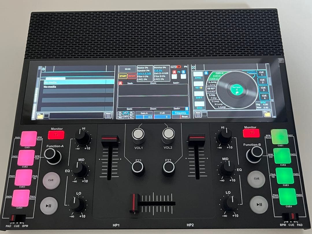 【新品同様】ミューシグナル FJ1 (Black) ポータブルDJマシン