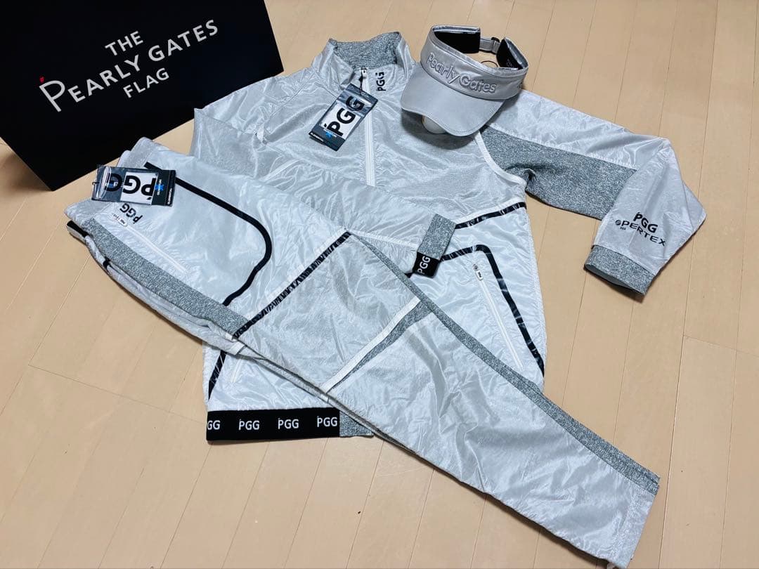 【完売品】PGGセットアップ＋バイザーのコーデ(3点セット)