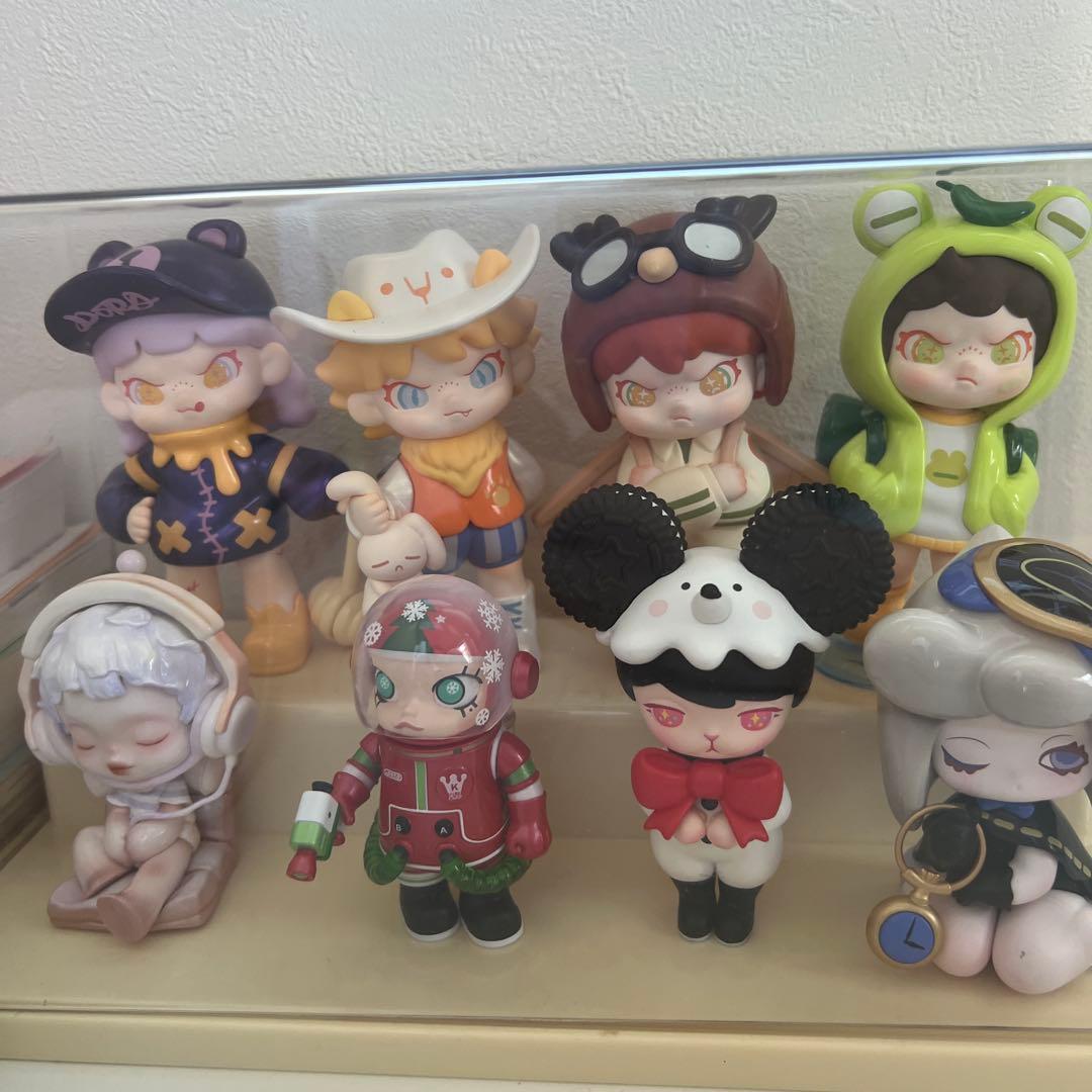 フィギュア 8体セット カラフルキャラクター