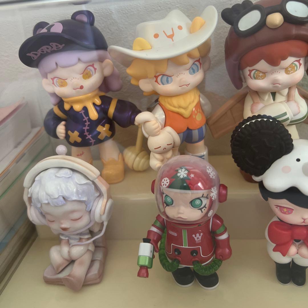 フィギュア 8体セット カラフルキャラクター