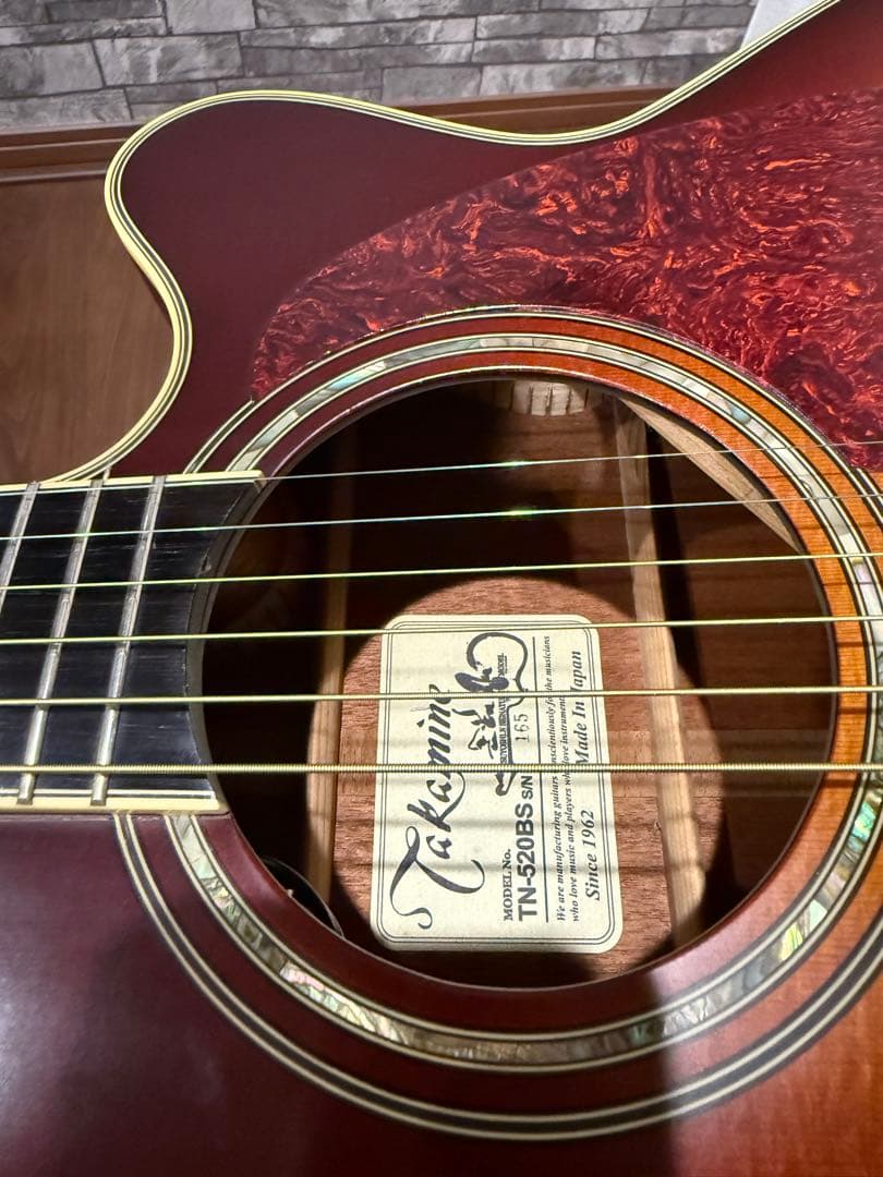 d*6様 希少！長渕剛シグネチャーモデルギターTakamine TN-520 B