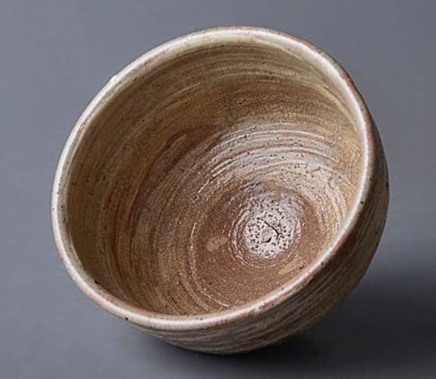 【江戸時代中期　伝世品】古萩刷毛目御本茶碗　斗々屋　李朝　高麗　千利休　御本手