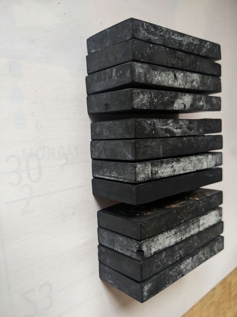 ♦中国 文房四宝 古墨 十二支揃え 干支墨 未使用 書道具 古玩 古美術骨董品