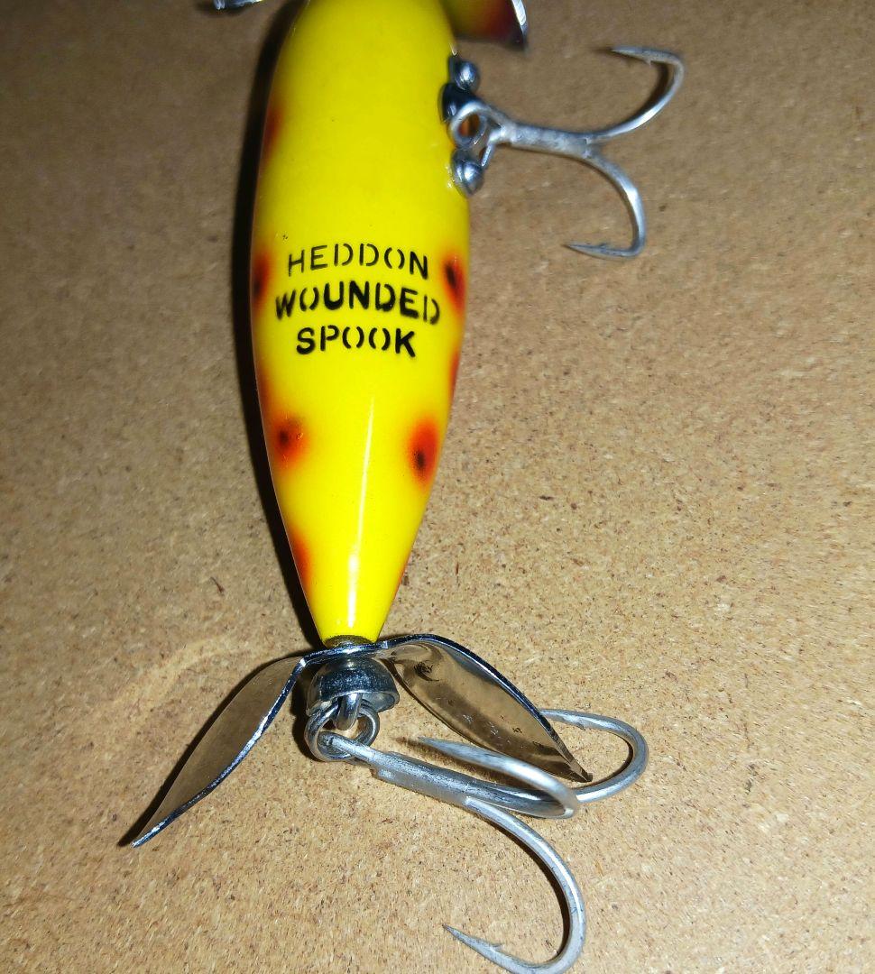 ヒ*★様 オールドルアー へドン ウーンデッドスプーク トップウォータープラグ