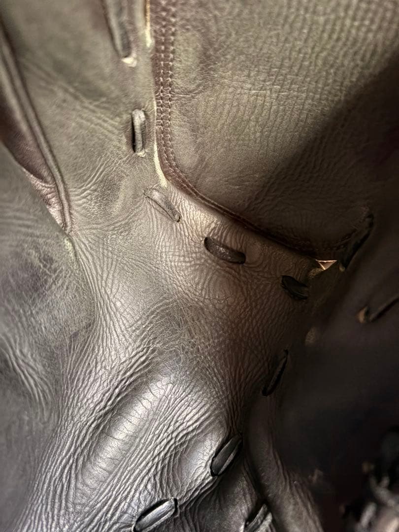 硬式投手用 DESCENTE プロ実使用グローブ