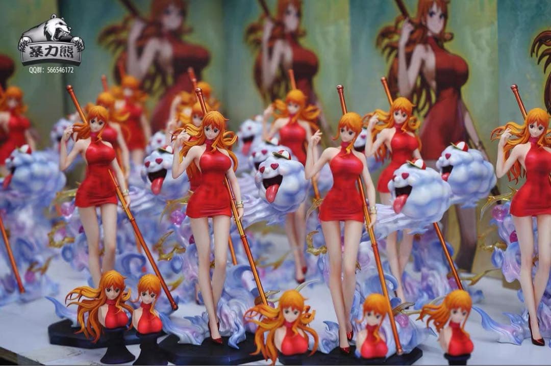 ワンピース ナミ ガレージキット フィギュア 1/8サイズ セクシーシリーズ