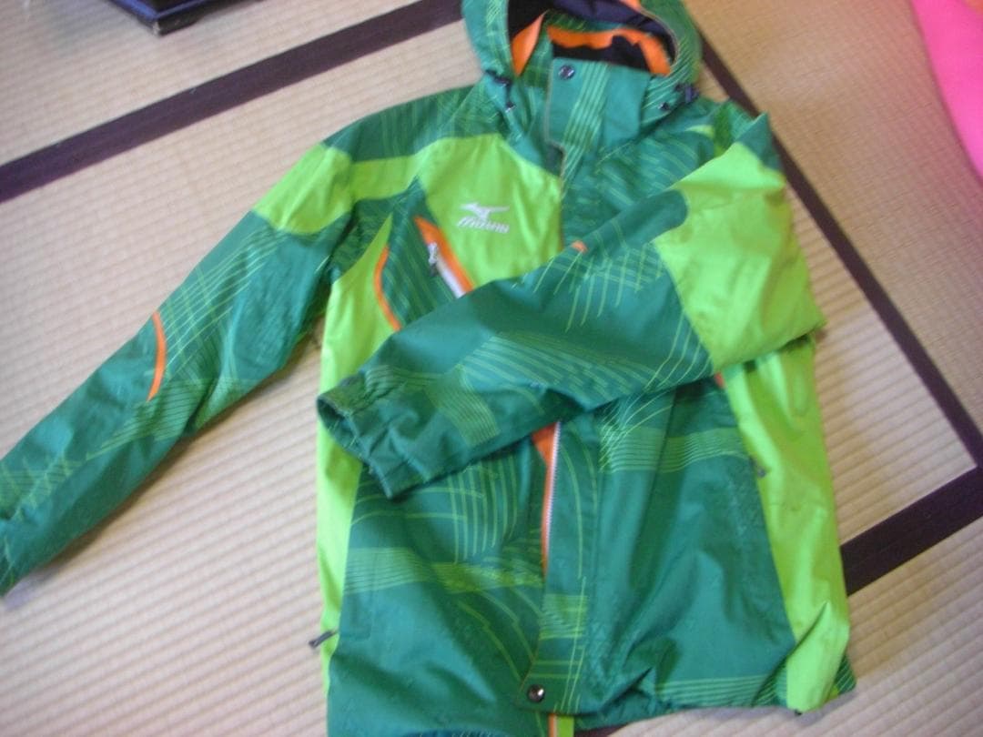 ミズノMIZUNOスキースノーボード・ジャケットパンツ上下セット★メンズＬサイズ