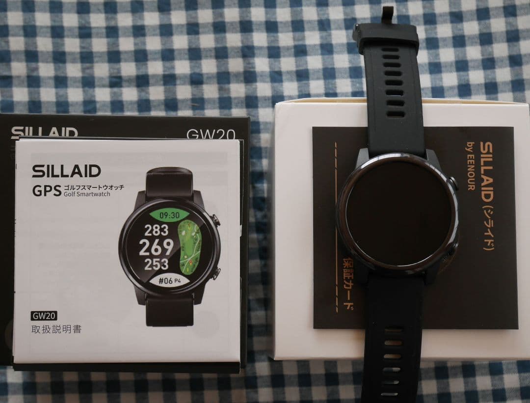 SILLAID GW20 GPSゴルフスマートウォッチ