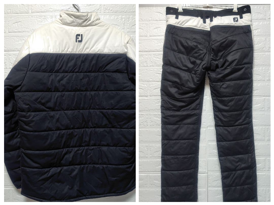 FJ　フットジョイ　ゴルフ　中綿ジャケット　パンツ　セットアップ　上下セット