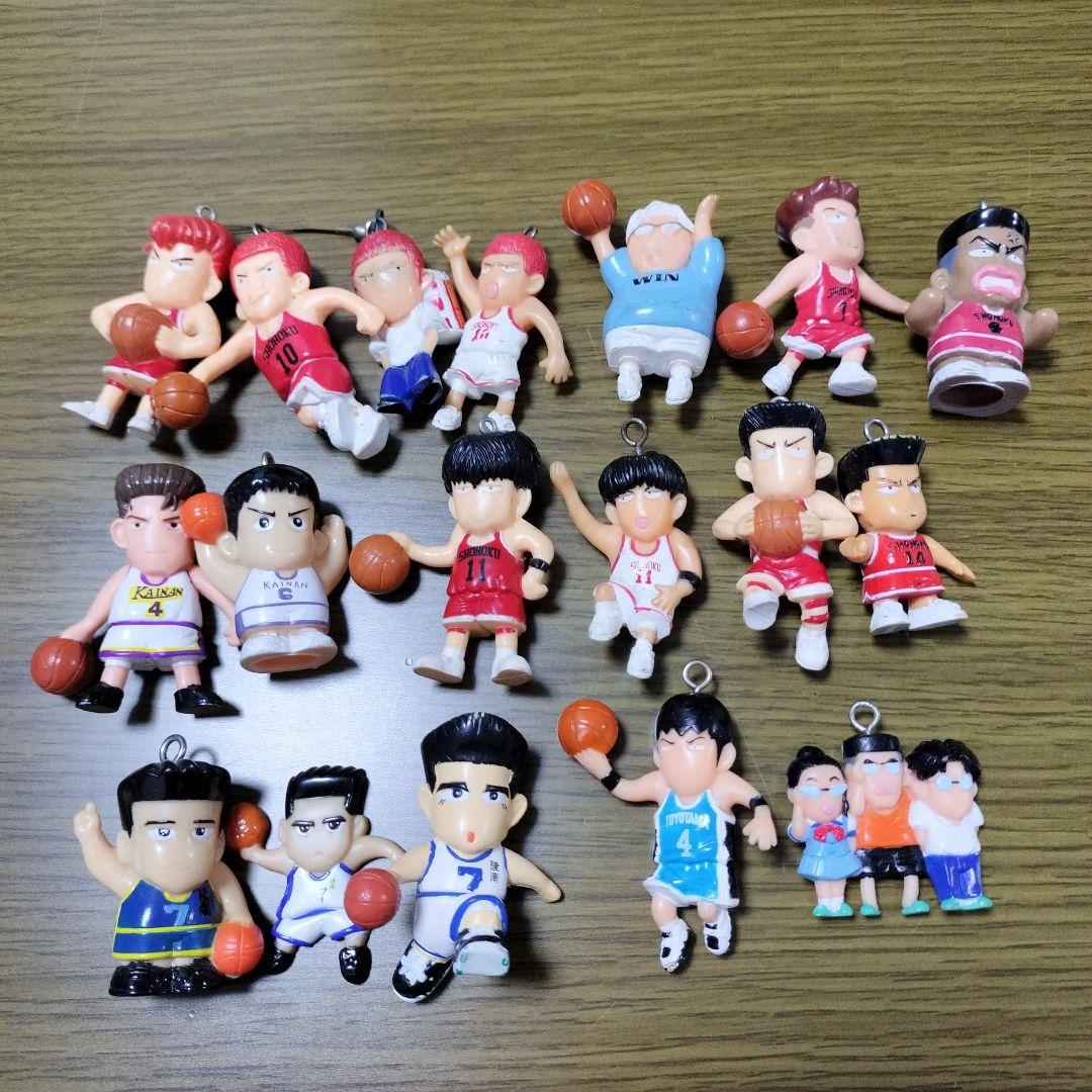スラムダンク　キーホルダー　フィギュア　マグネット　指人形　18体セット