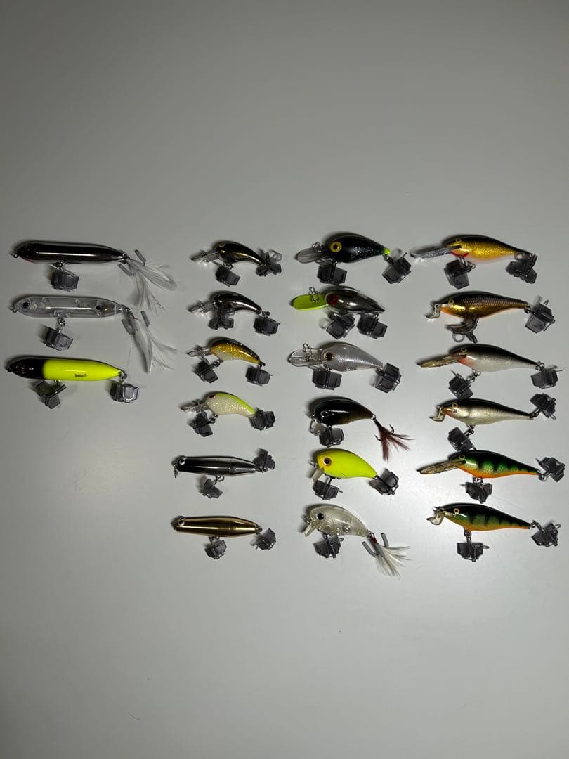 ラパラ　ヘドン等　ルアーセット21個