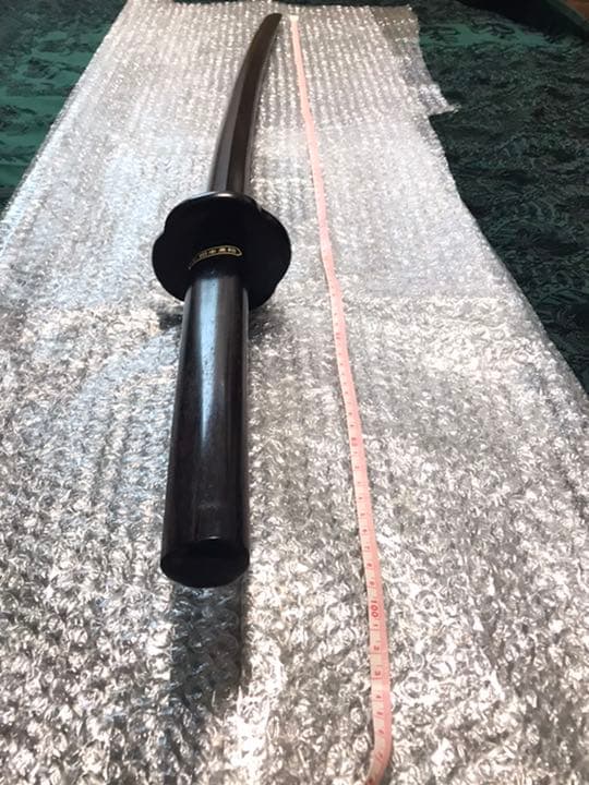 激レア、新品未使用、二度と入手不可 初代堀之内登製作 最高級 本黒檀木刀