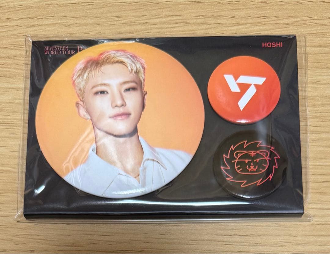 【SEVENTEEN】 Be The Sun 缶バッジセット ホシ