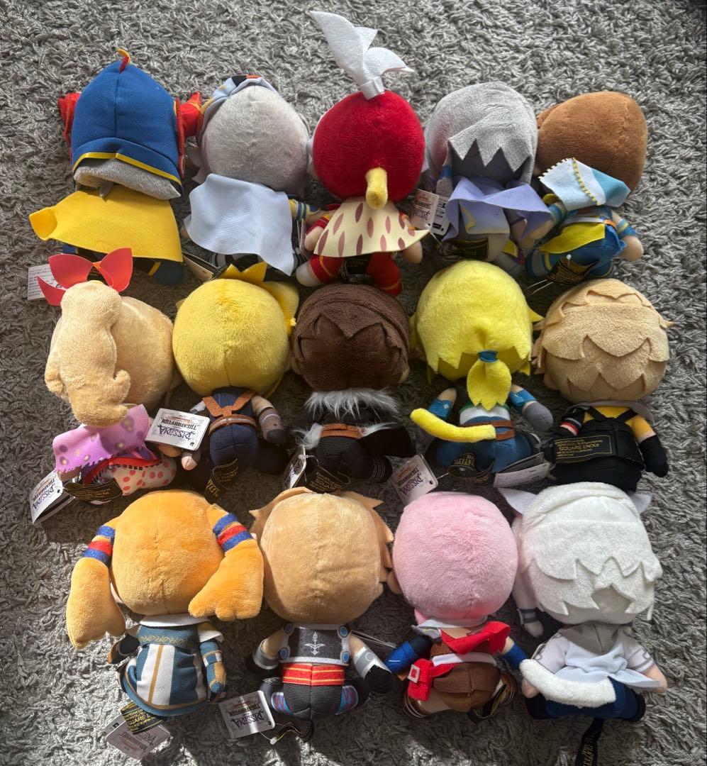 ディシディアファイナルファンタジー　ぬいぐるみ　コンプリートセット