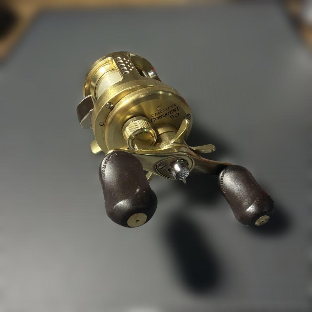 SHIMANO /シマノ　コンクエスト50 ブラックバス釣り引退リール