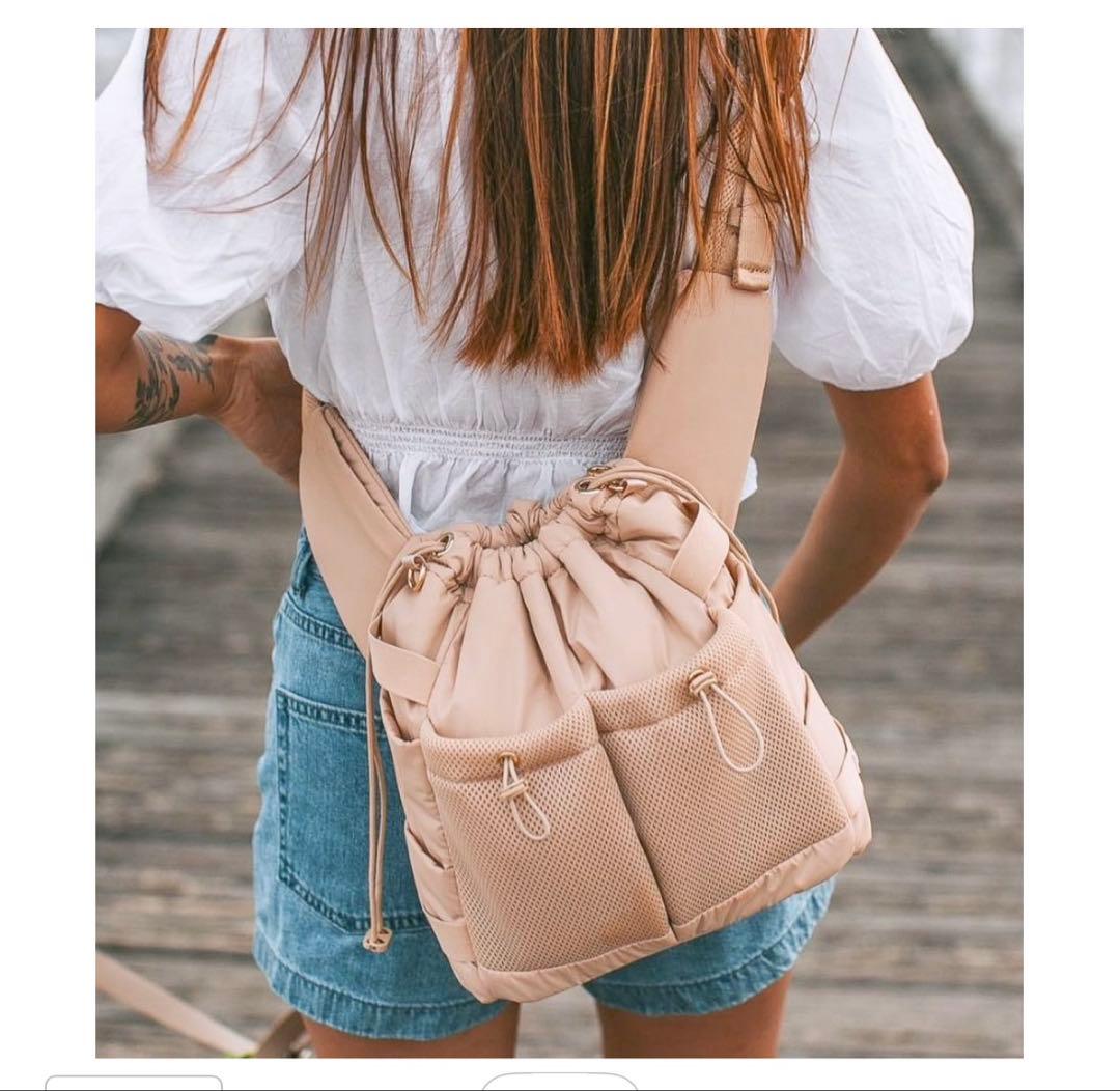 Pups&Bubs 楽天人気！　お散歩バッグ　犬　おしゃれ　ブラック　美品