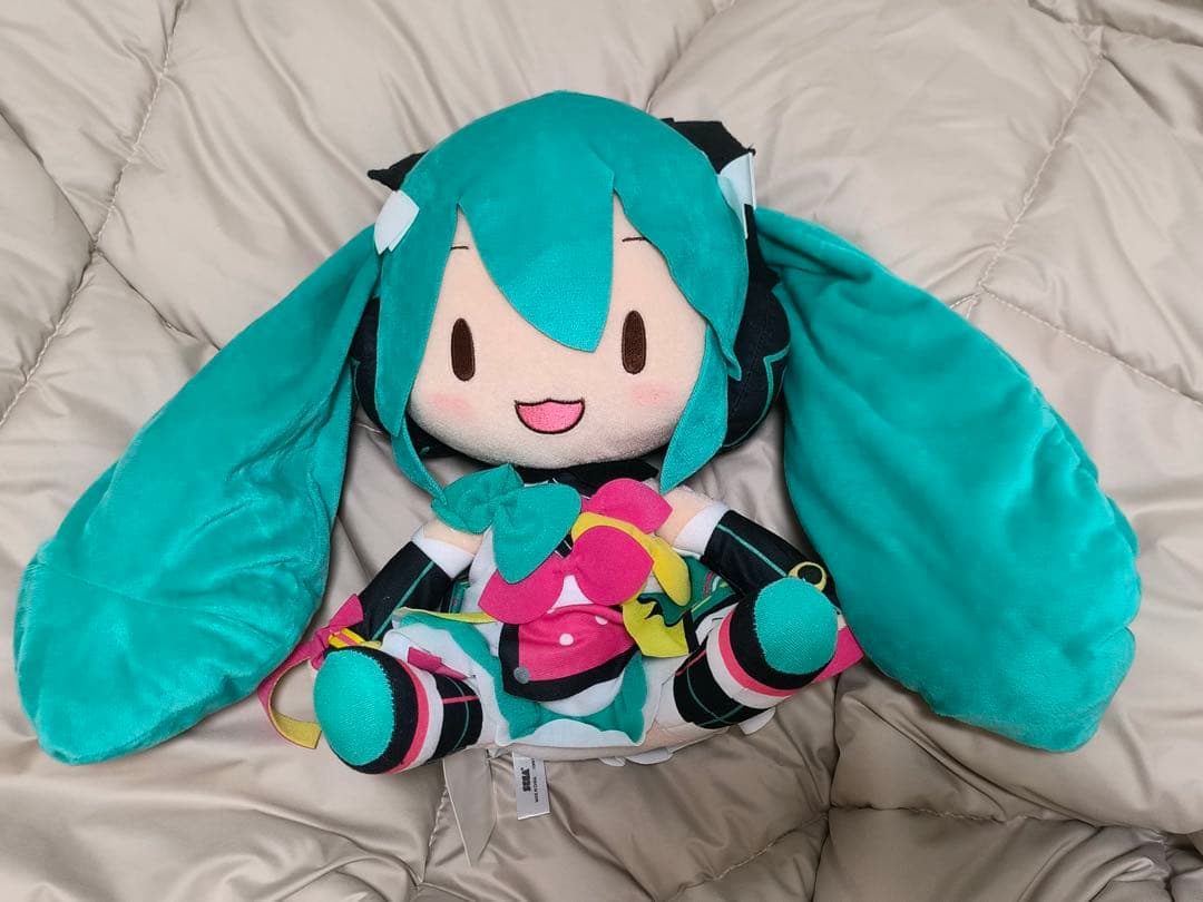 ゆ*は様 初音ミク　マジカルミライ2018　ふわぷち　 ふわふわぬいぐるみ