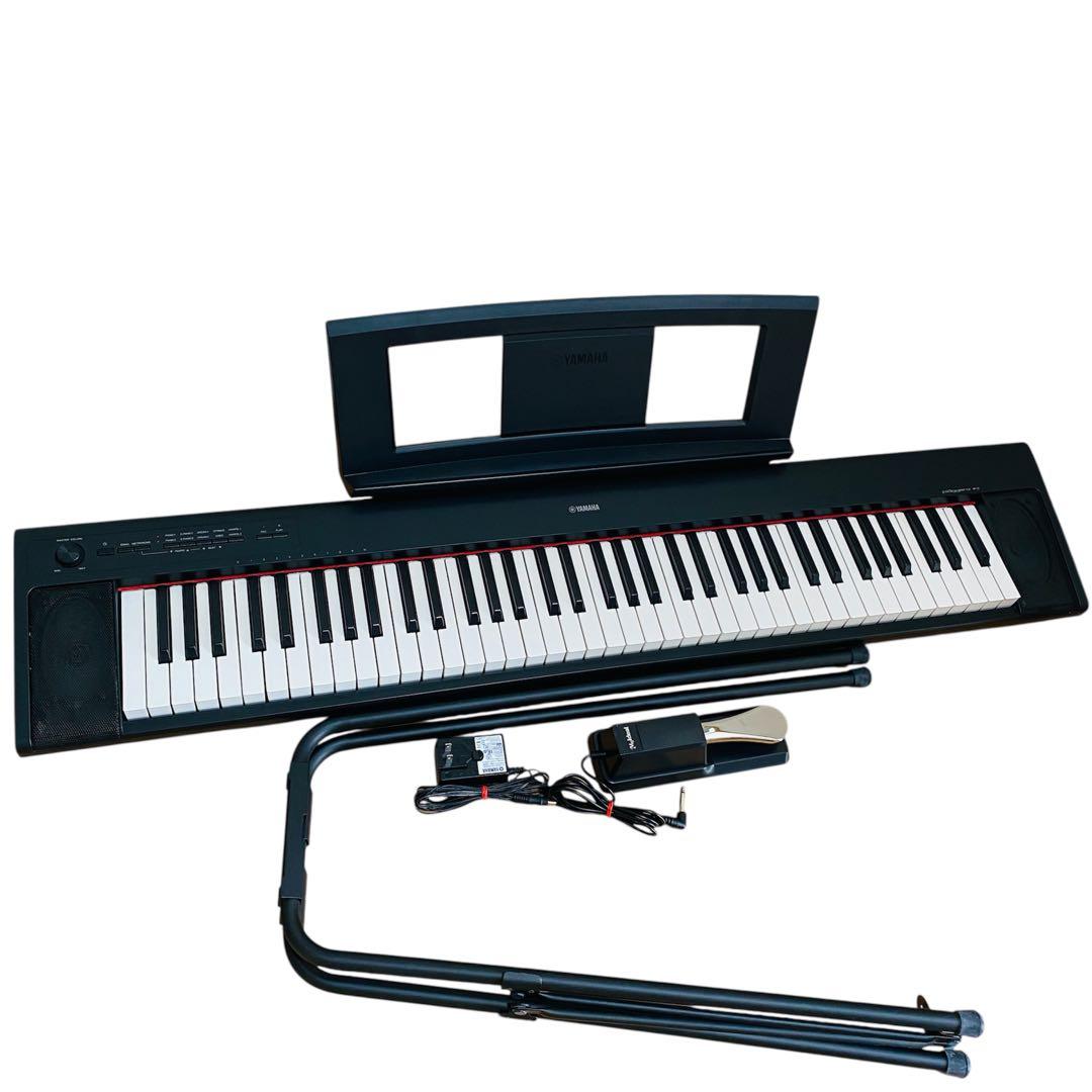YAMAHA 電子ピアノ キーボード piaggero NP-32B スタンド付