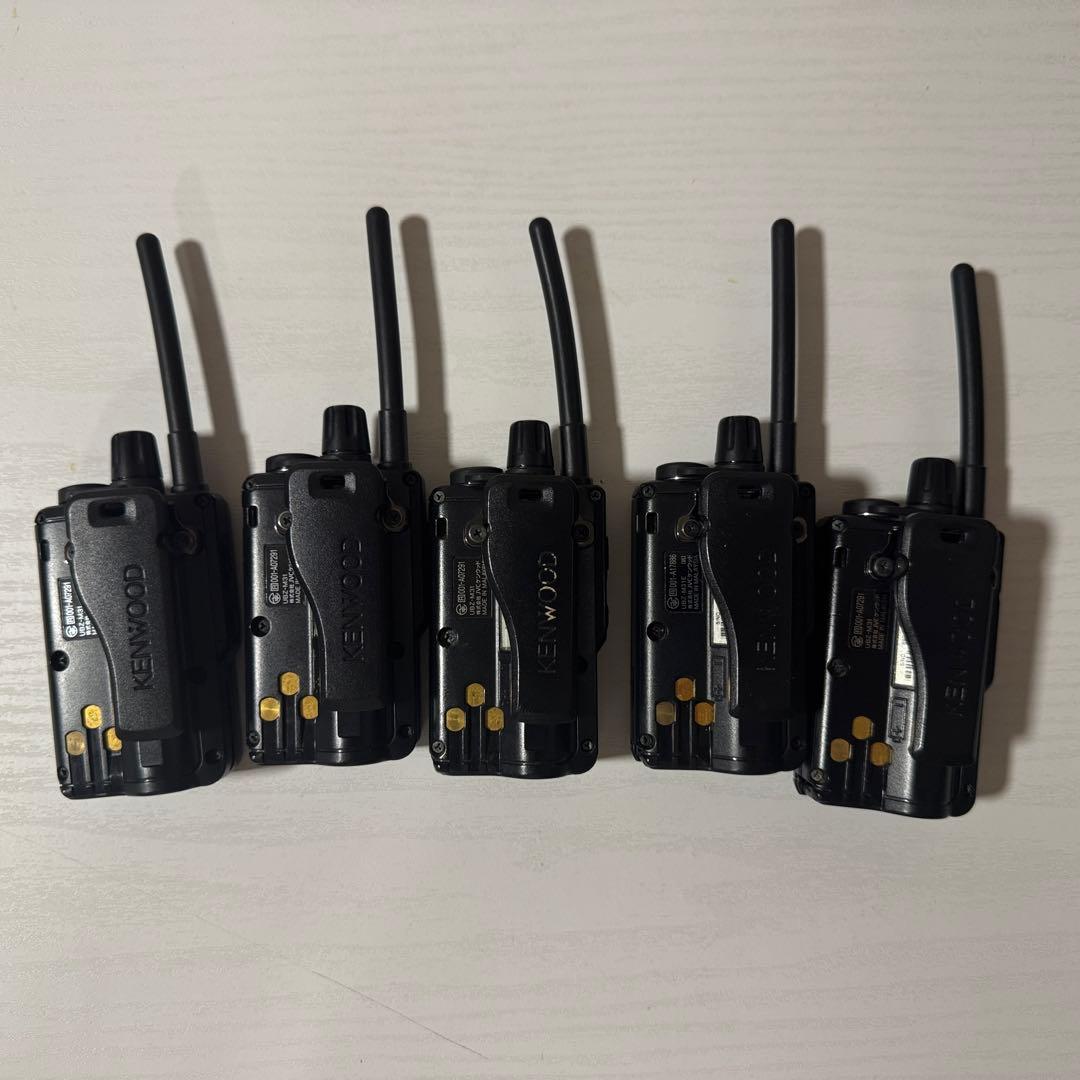 KENWOOD トランシーバー 5台セット