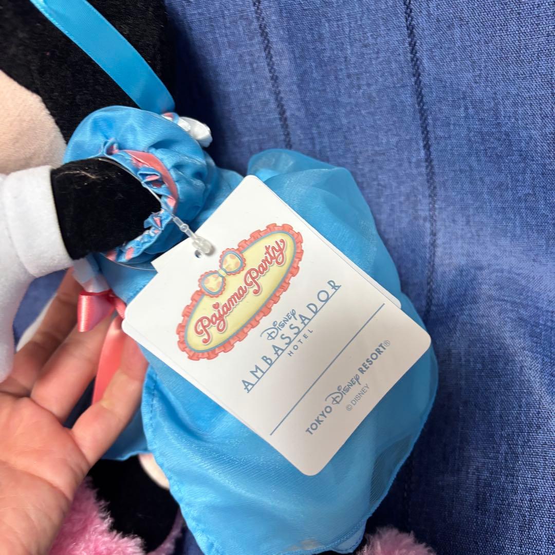 アンバサダーホテル パジャマパーティー ミニー ぬいぐるみ パジャマ　ディズニー