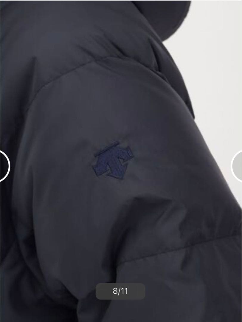 【新品・タグ付き】デサント　スーパーロングダウンコート　ベンチコート　S