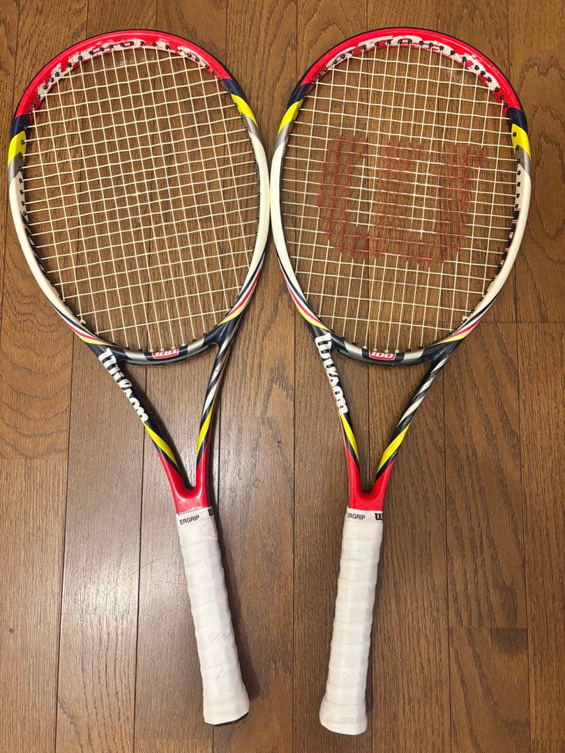 Wilson STEAM 100 2本セット　錦織