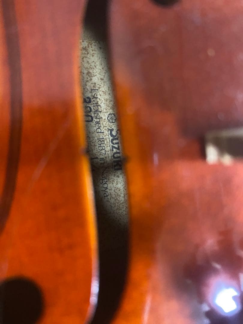 【杉藤弓】スズキ No.300 1/4 1982年製 バイオリン 弦楽器