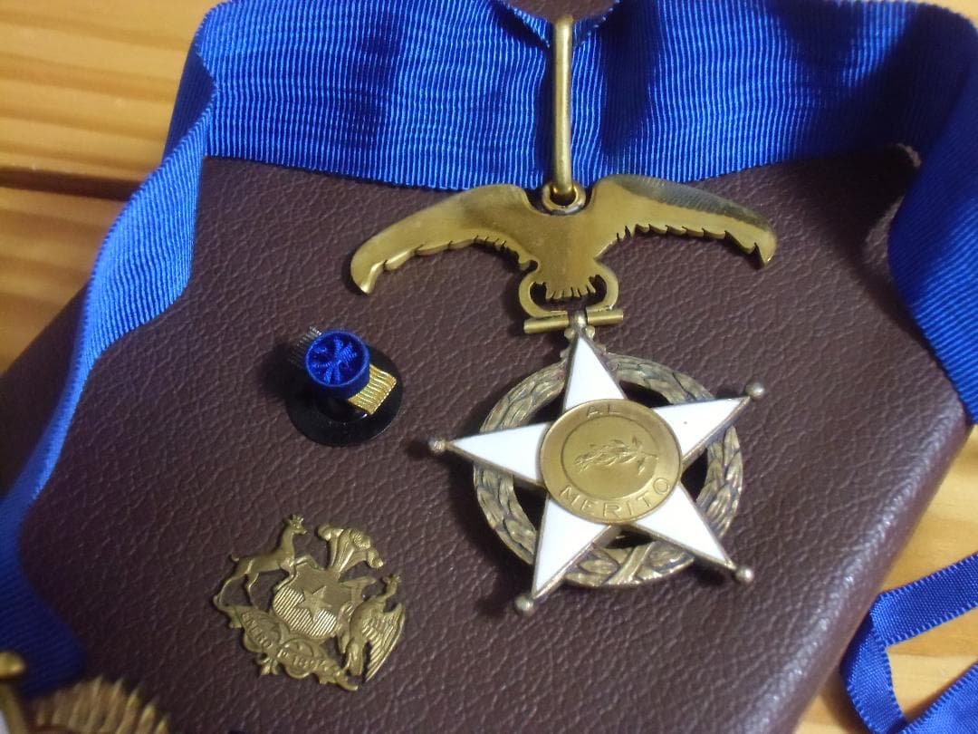 ★ＣＨチリ共和国＊功労勲章＊大将校兼司令官クラス（実物）