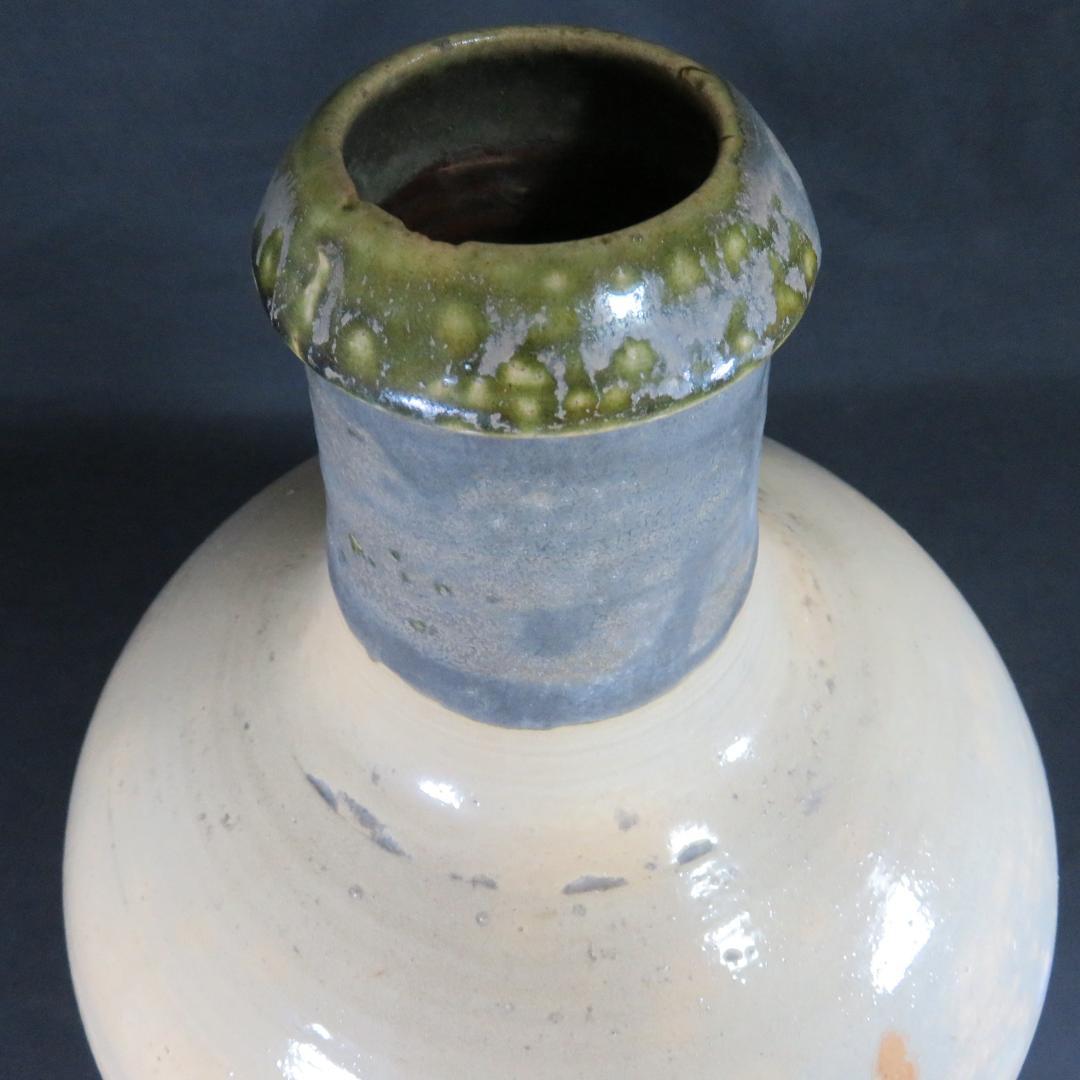 壺 大徳利 民芸 時代物 フラワーベース 古道具