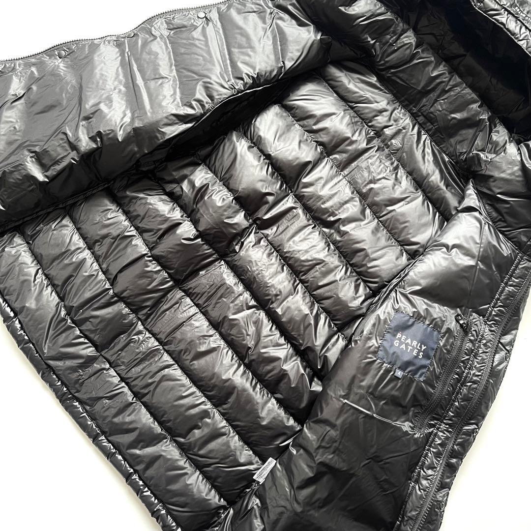 PEARLYGATES パーリーゲイツ　ダウンジャケット　ゴルフ　メンズ　黒　4