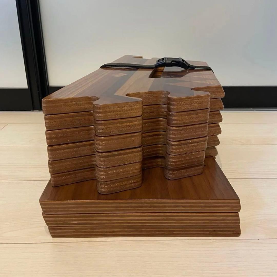 【美品】TheArth クル次郎ンドル ウォルナット／ざぁ〜す ヘキサテーブル