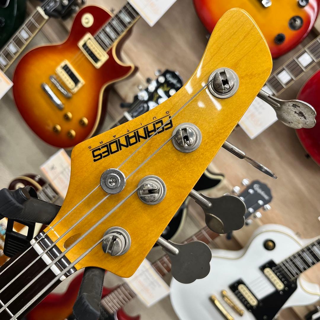 【⑦⑭追加あり10904】 FERNANDES RJB ジャズベース レフティ