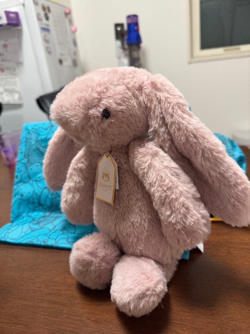 新品大人気色ジェリーキャットうさぎMサイズ　Rosa 31cm