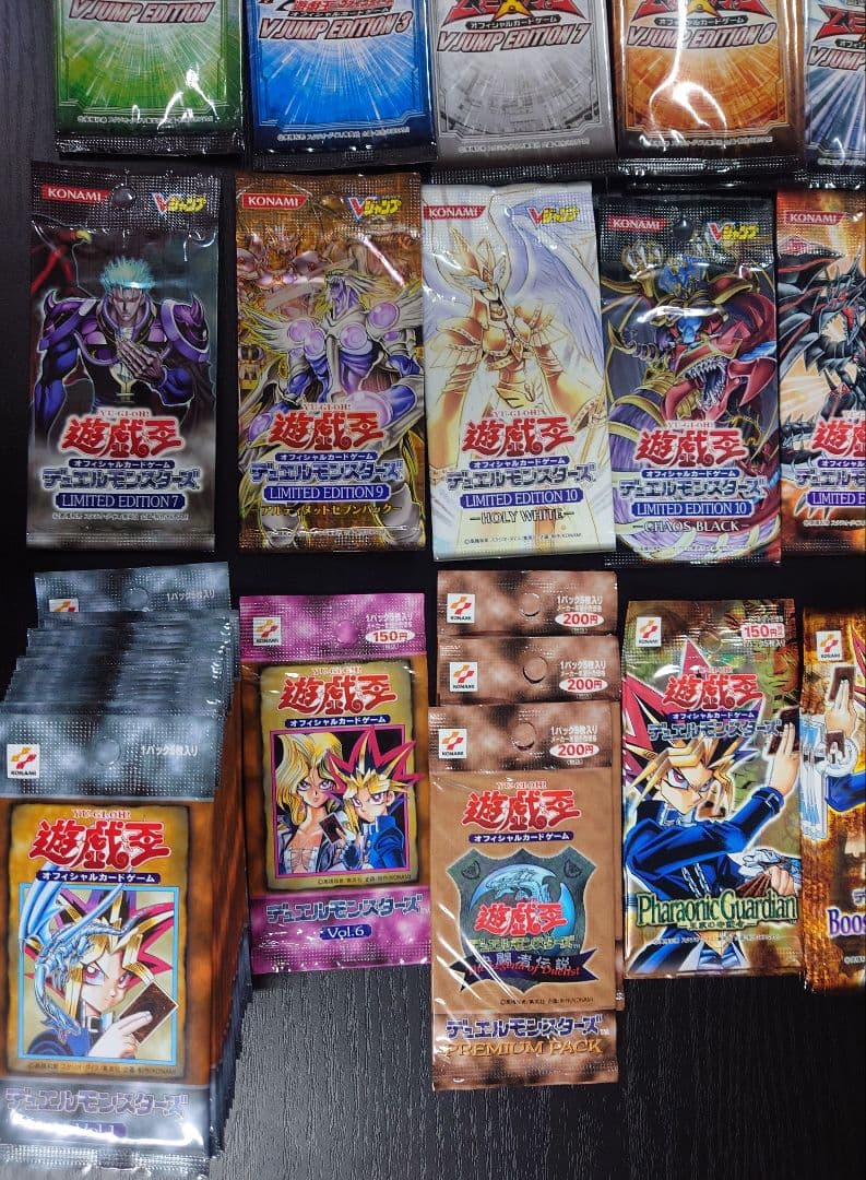 遊戯王OCG デュエルモンスターズ パックセット非売品・絶版多数　102パック