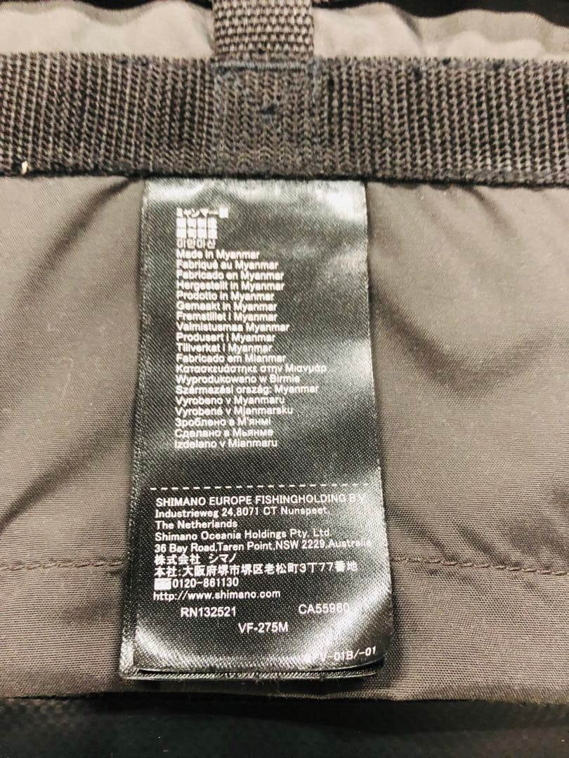 ⭐️即日発送⭐️ SHIMANO シマノゲームベスト　XEFO VF-275M