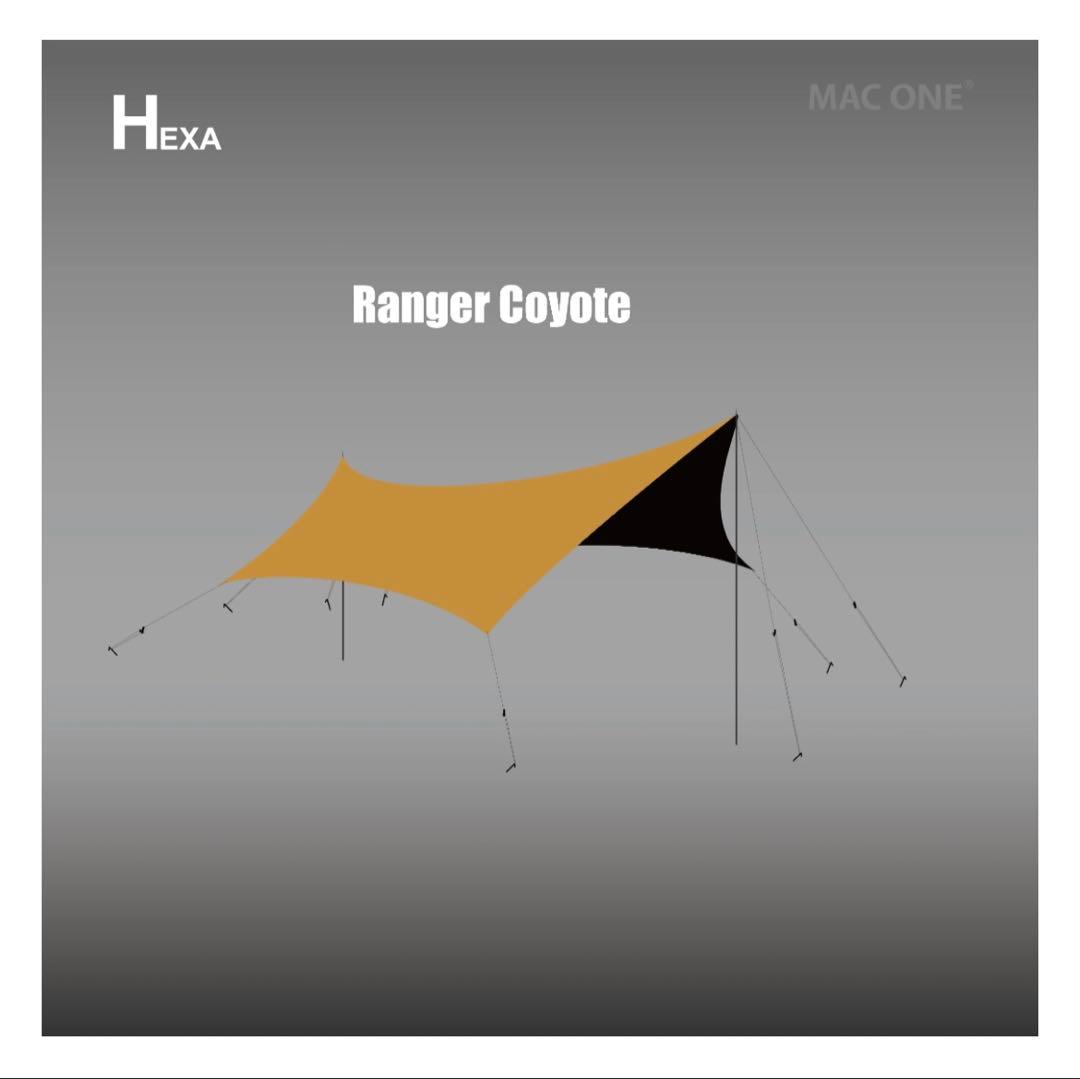 MacOutdoor 別注Sサイズ マックアウトドア レンジャーコヨーテ