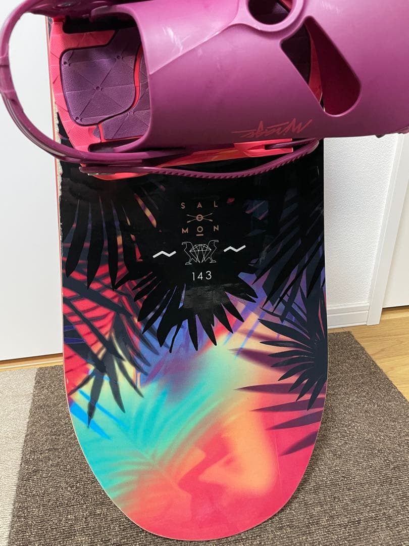 スノーボード　板　143cm サロモン　ワンダー