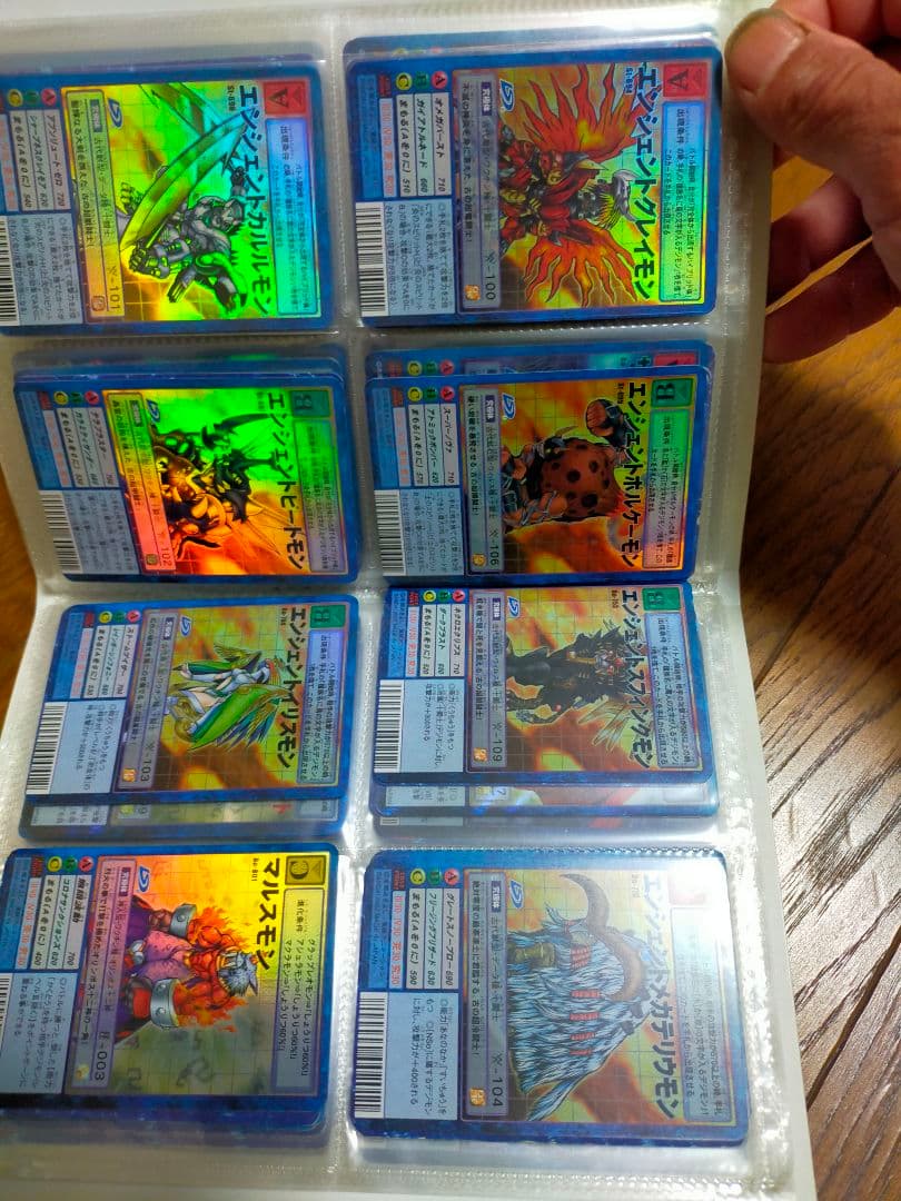 当時物の旧デジモンカード　オフィシャルファイル付