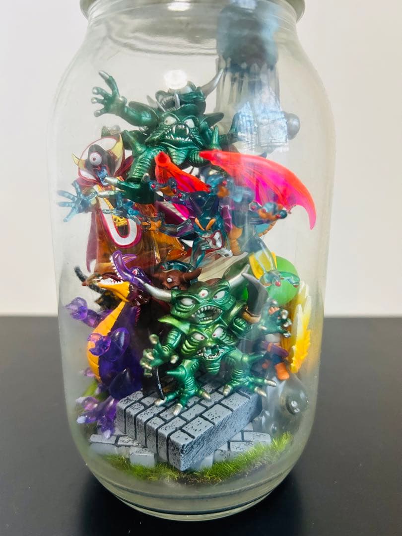 ドラゴンクエスト　モンスターズフィギュア　魔王　スライム　クリスタルモンスターズ