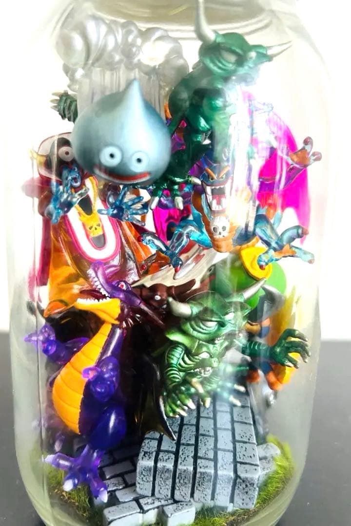 ドラゴンクエスト　モンスターズフィギュア　魔王　スライム　クリスタルモンスターズ