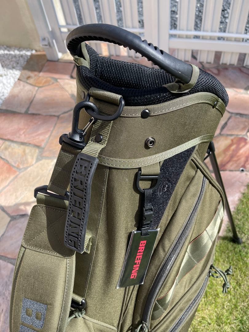 BRIEFING スタンドキャディバッグ 美品