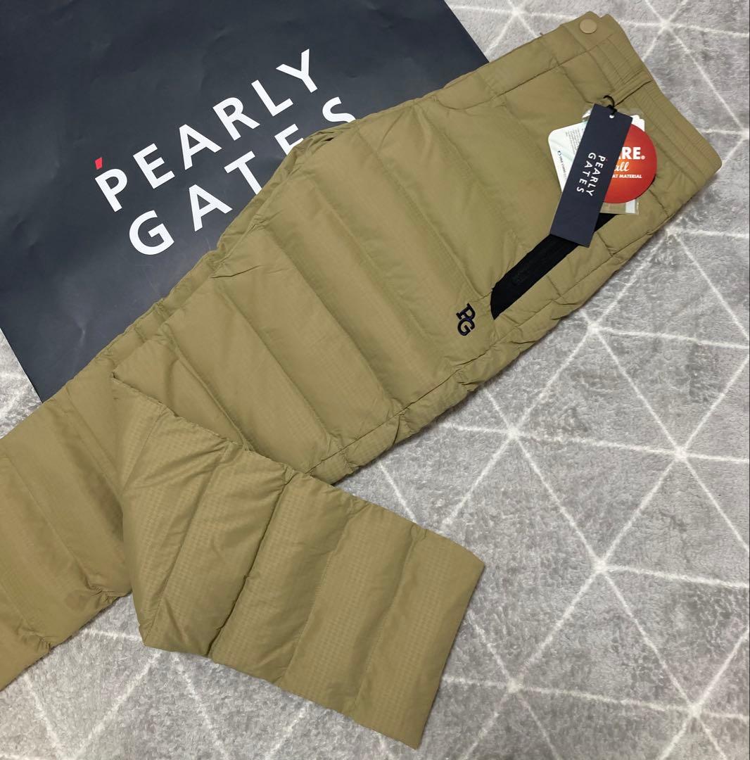 新品 パーリーゲイツ ナイロンタスラン 中綿キルティングパンツ(5)サイズL