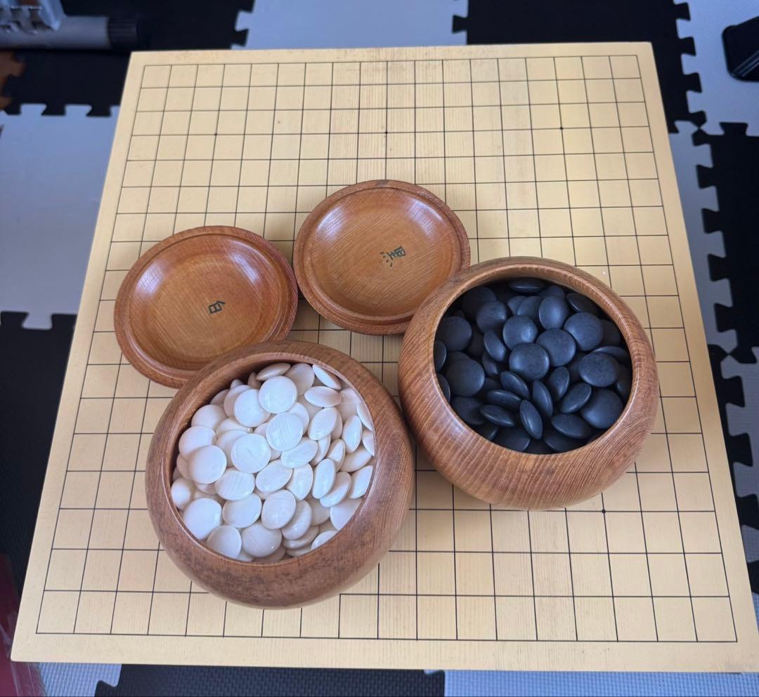 囲碁盤と碁石セット　未使用品