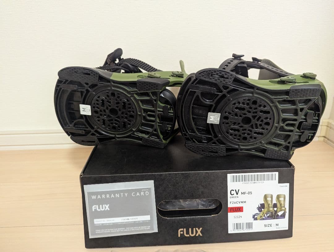 FLUX CV MF−05 フラックス スノーボード ビンディング　Mサイズ