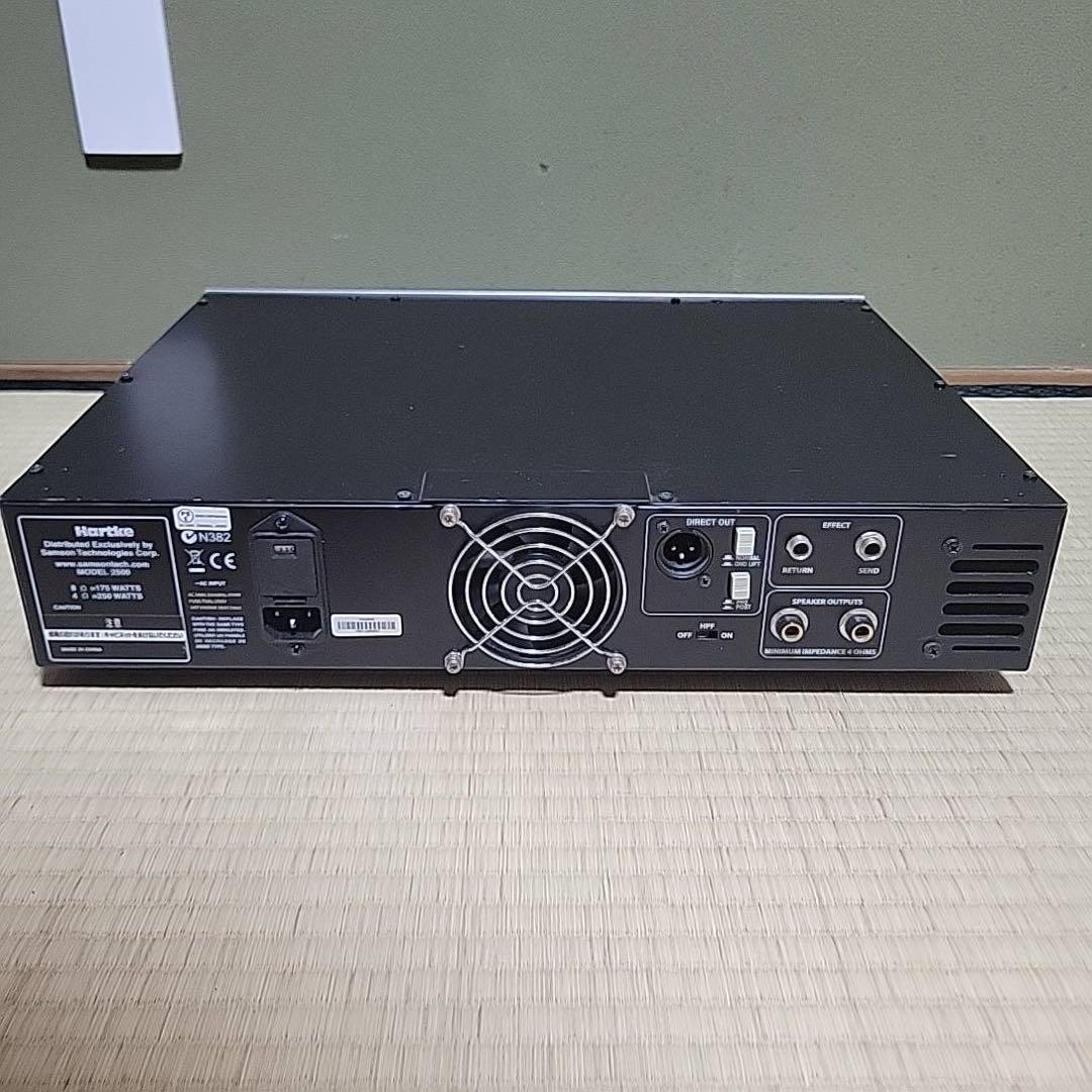 【ジャンク品】Hartke HA2500 ベースアンプ　ヘッド 250W