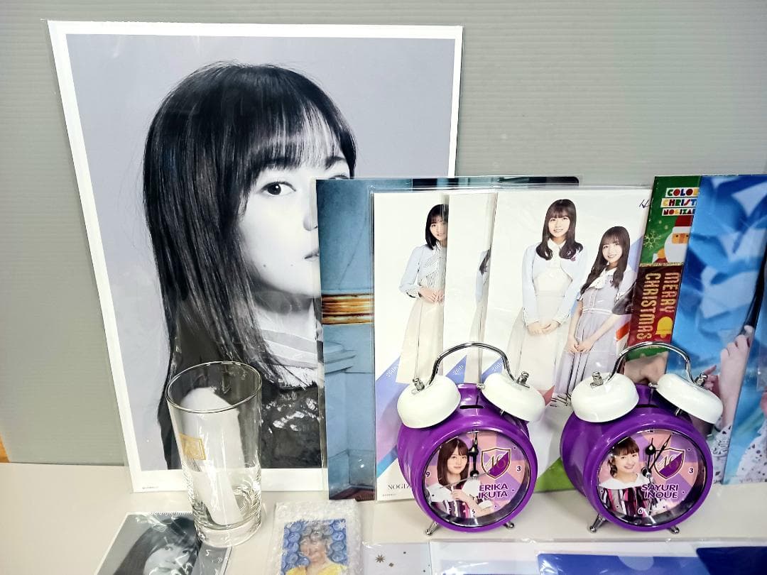 未使用品！乃木坂46 公式グッズ 大量 まとめ売り 目覚まし時計 ストラップ他